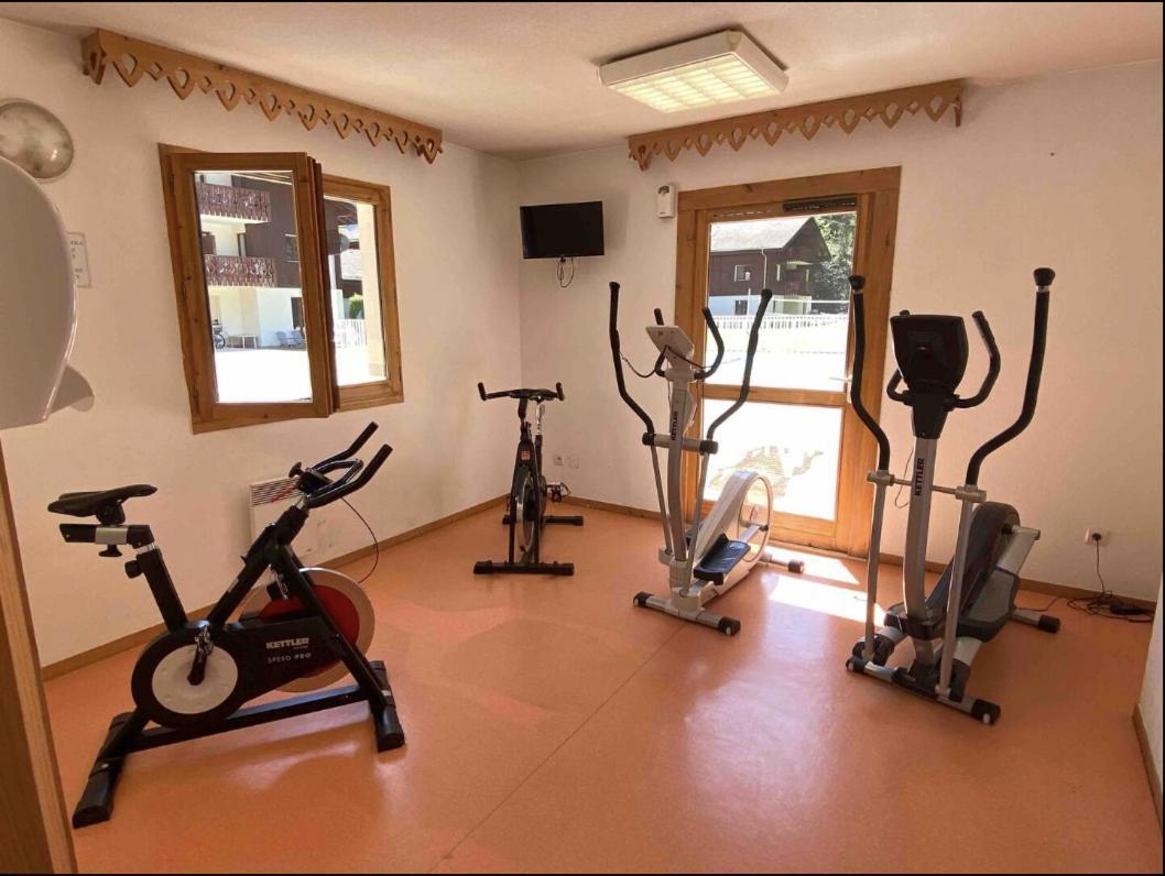Appartement Renove T2, Vue Montagne Samoëns Eksteriør bilde