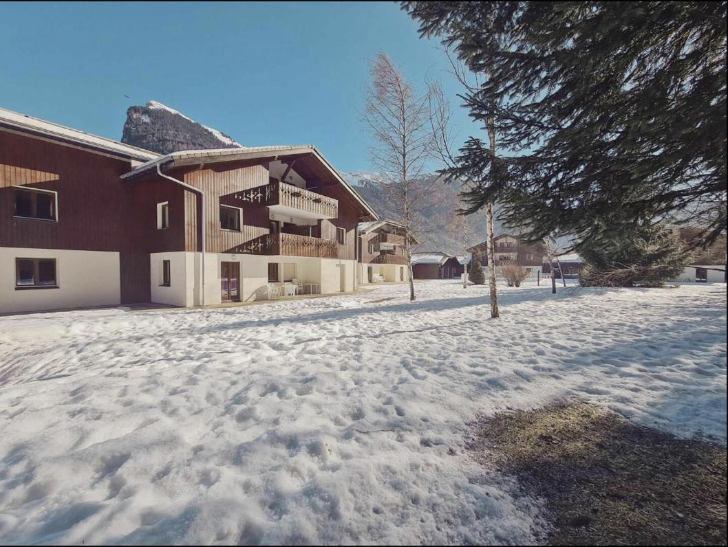 Appartement Renove T2, Vue Montagne Samoëns Eksteriør bilde