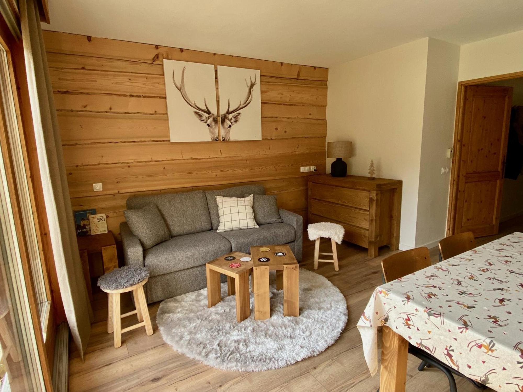 Appartement Renove T2, Vue Montagne Samoëns Eksteriør bilde
